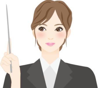 管理栄養士、服部明日香のイラスト画像